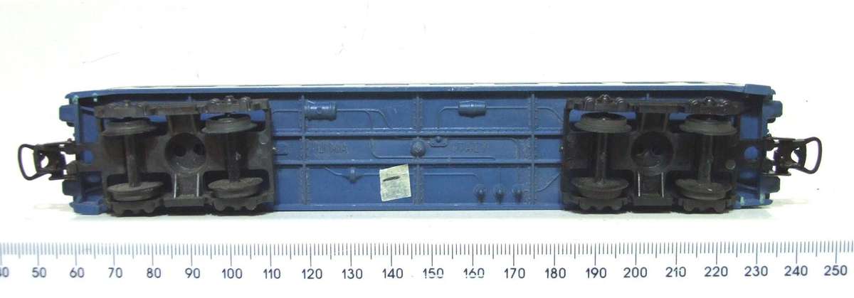 LIMA HO:  Vintage SAR Junior Blue Train Passenger Coach in Fair Un-Boxed condition (Italy)