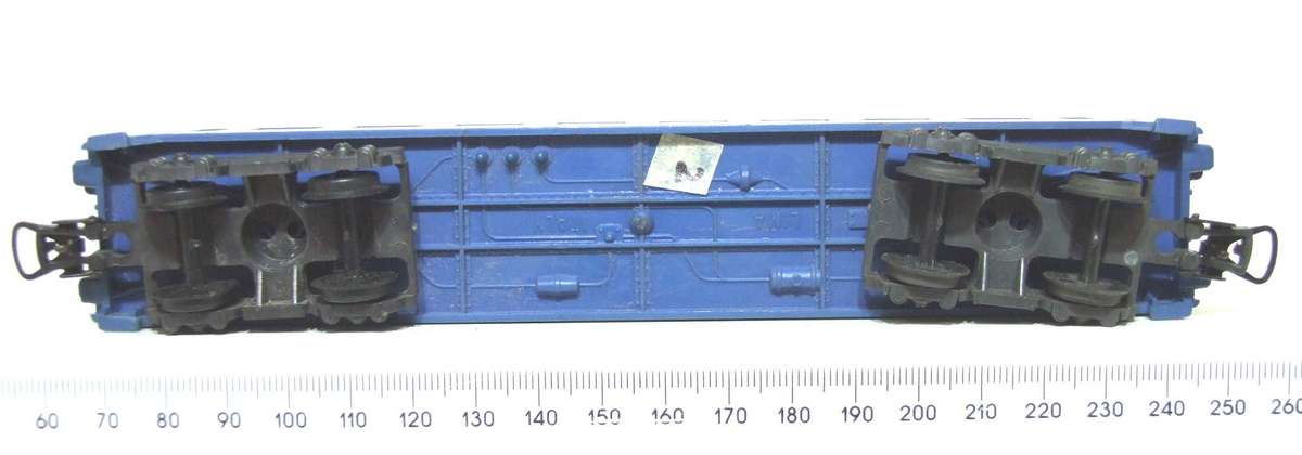 LIMA HO:  Vintage SAR Junior Blue Train Passenger Coach in Fair Un-Boxed condition (Italy)