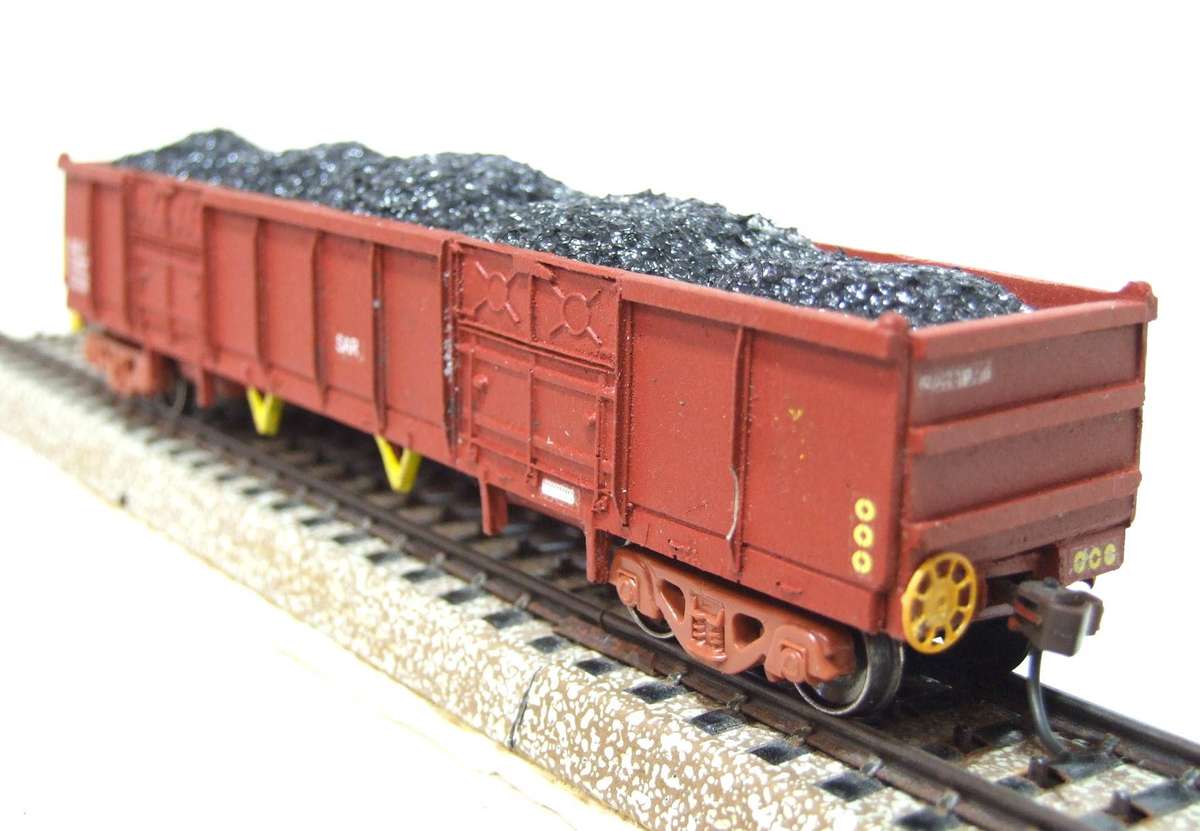 FREIGHT HO: Resin Molded SAR/SAS "BALJ" Open Coal Freight Wagon in Good, Used Condition