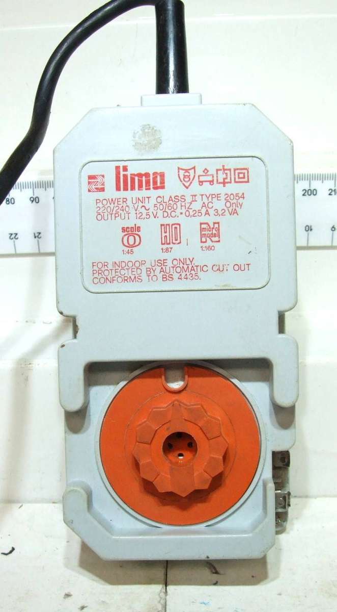 LIMA POWER SUPPLY: 220V/12.5V DC Power Supply/Controller in good un-boxed condition(Italy)