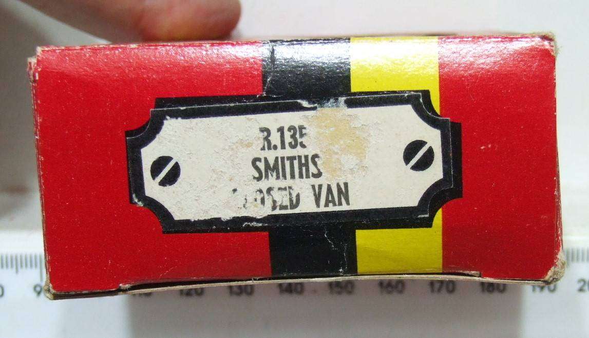 HORNBY OO: Vintage Small Container Car in Good, Boxed condition(England)