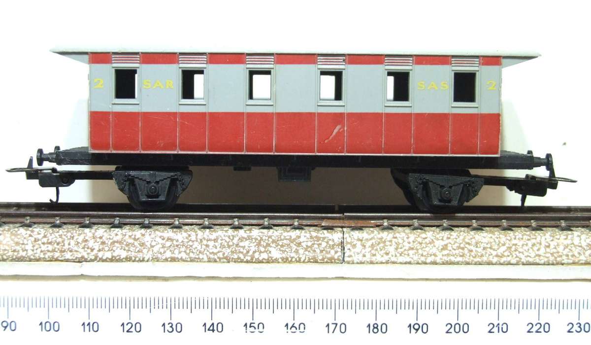LIMA HO:  Vintage SAR Junior Passenger Coach without Emblem in Good Un-Boxed condition (Italy)
