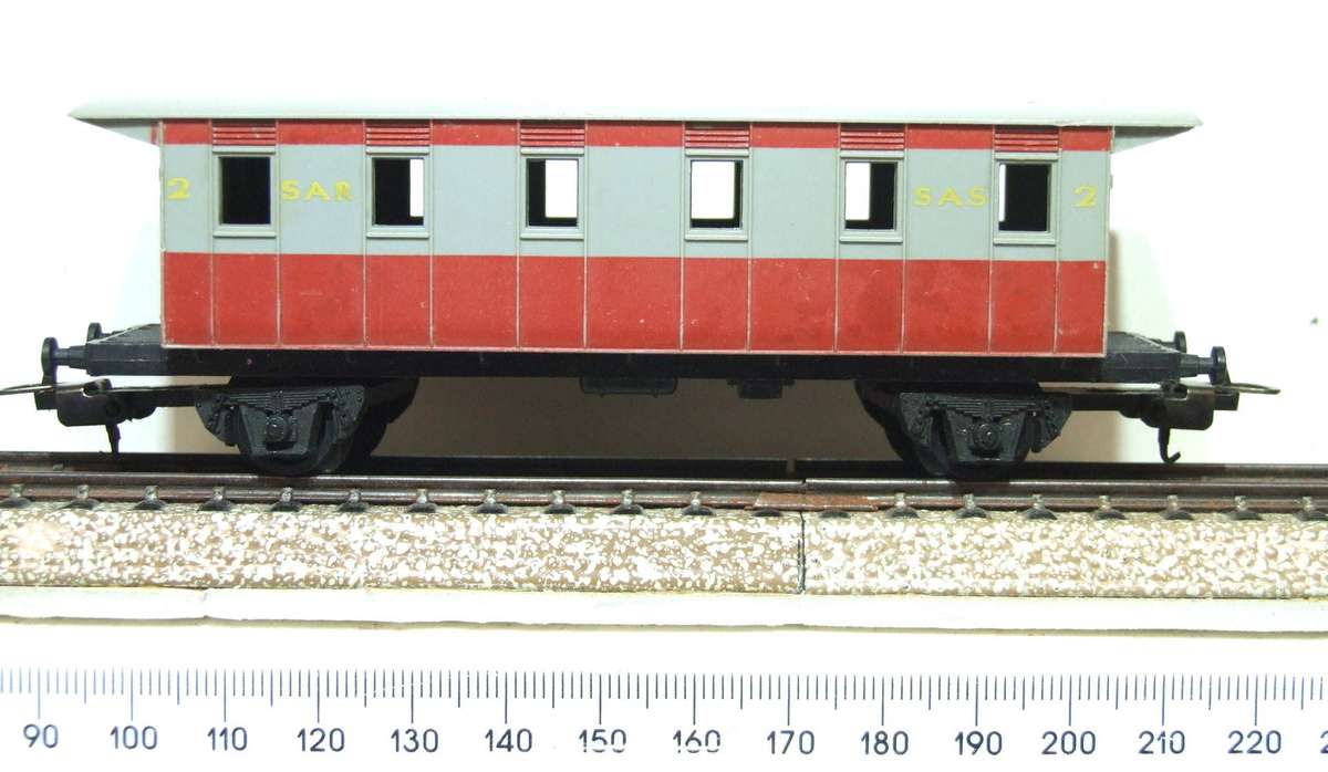 LIMA HO:  Vintage SAR Junior Passenger Coach without Emblem in Good Un-Boxed condition (Italy)