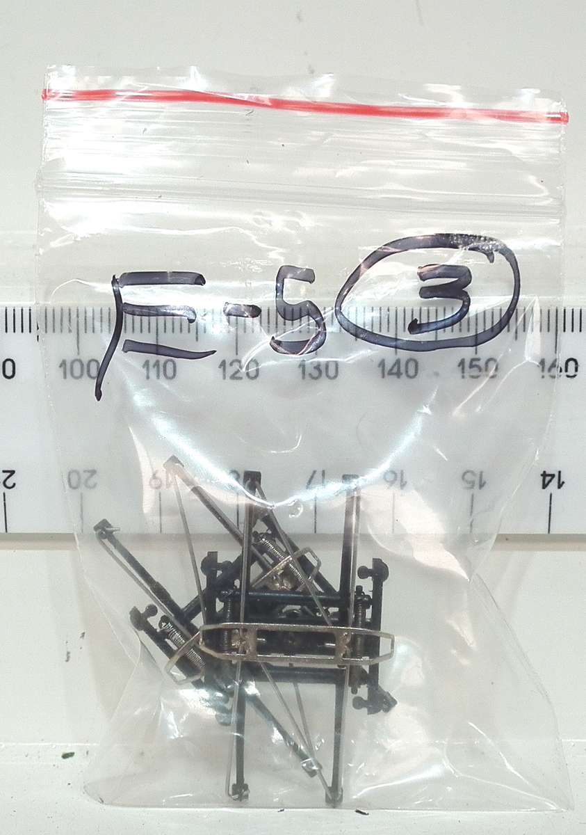 LIMA HO: 1pr SAR E5 Locomotive Pantographs  in Good condition(with Springs) for Parts.(Italy)