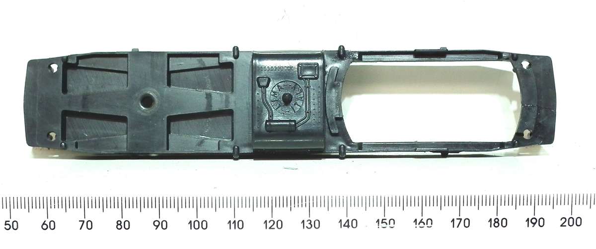 LIMA HO: SAR Power E5 Locomotive Chassis in Fair, Repaired condition for Parts.(Italy)