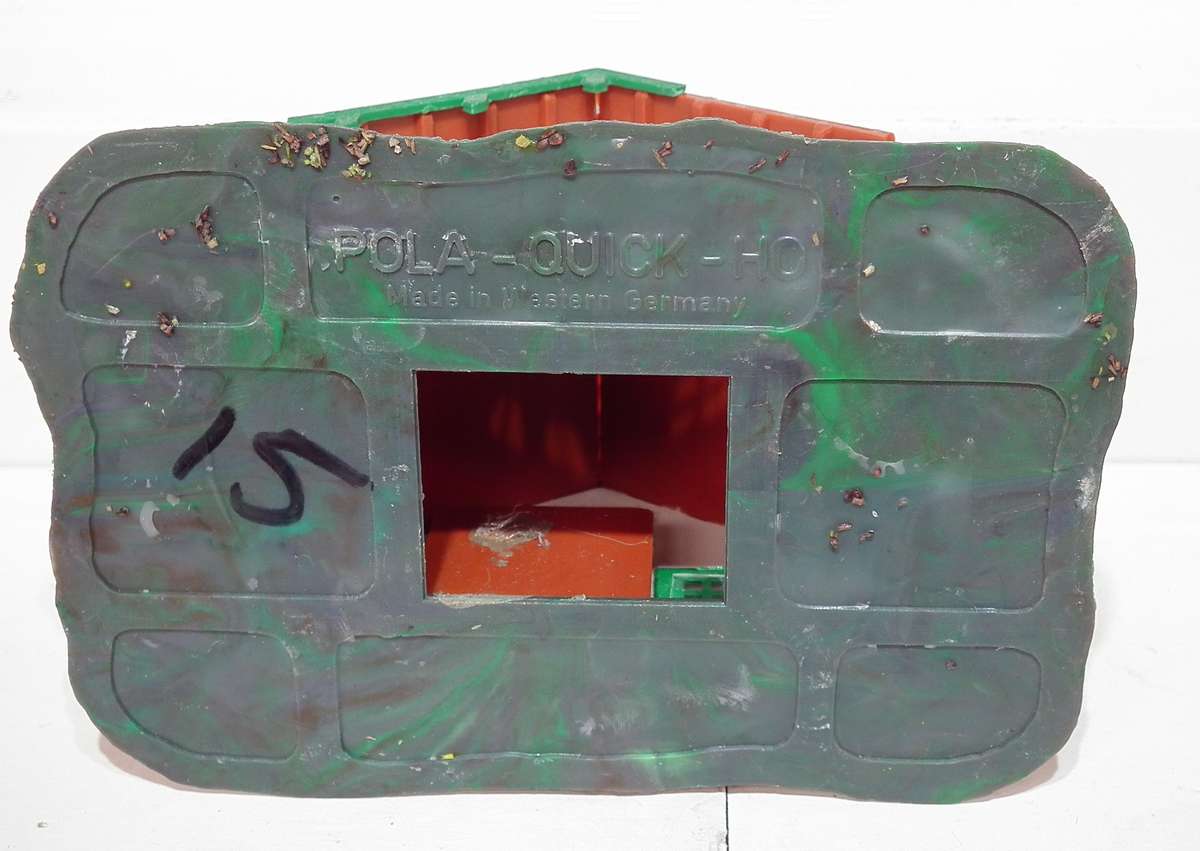 POLA HO:  German Plastic Bakery/House in Fair Used Condition.