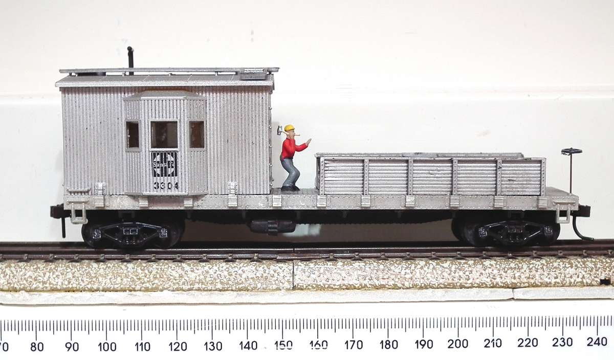 ATHEARN HO:  Vintage SF Track Maintenance Car in Good Un-Boxed condition.