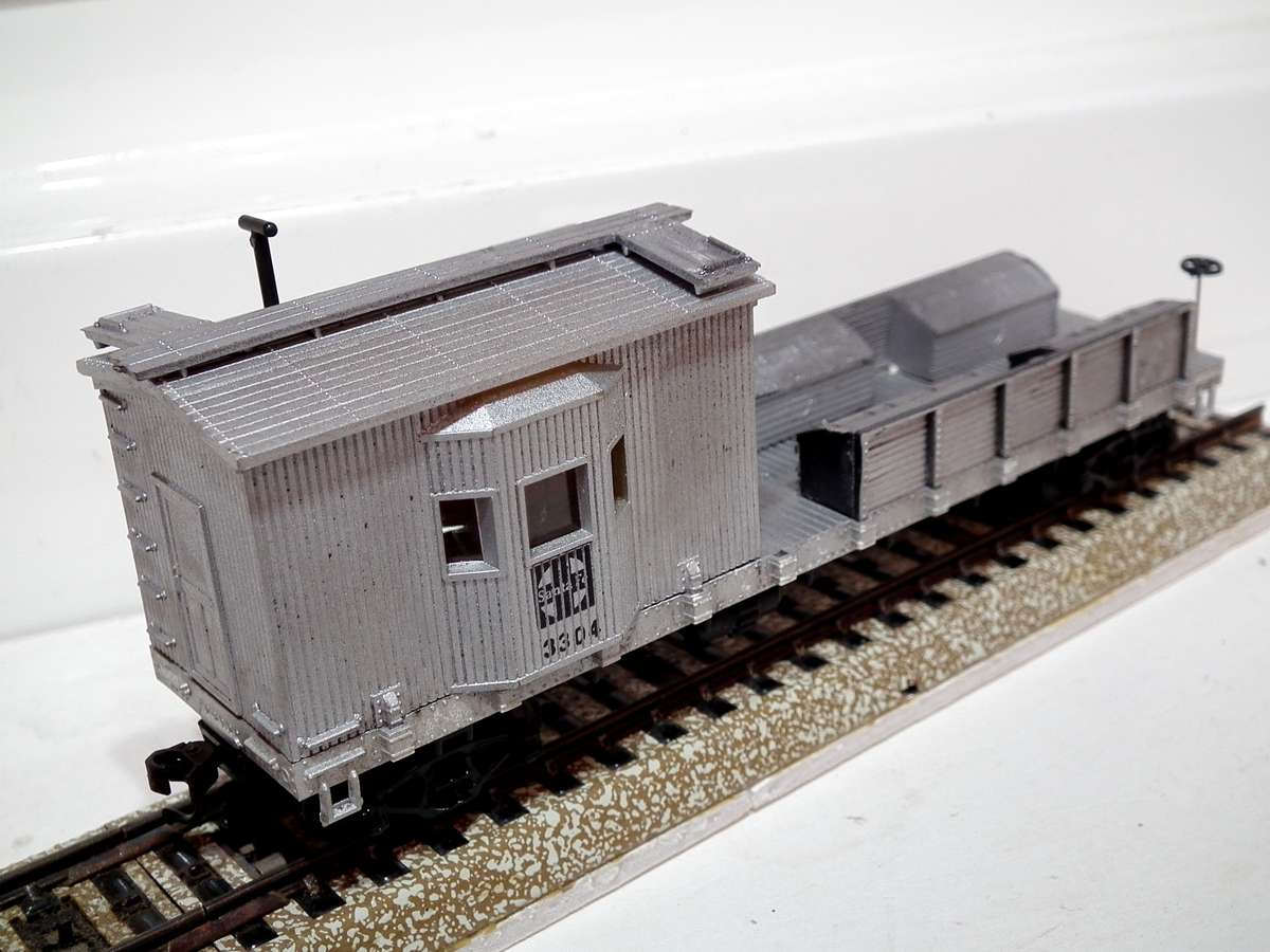 ATHEARN HO:  Vintage SF Track Maintenance Car in Good Un-Boxed condition.
