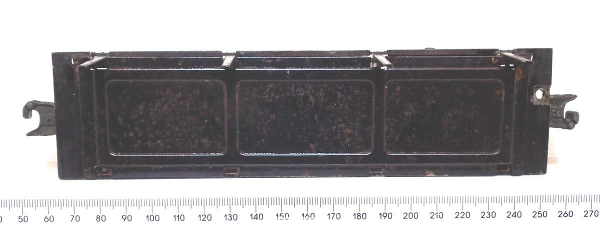 LIONEL O:  Vintage "LIONELLINES" Auto Unload Flat Bed Car in Fair Used, Un-Boxed condition(USA)