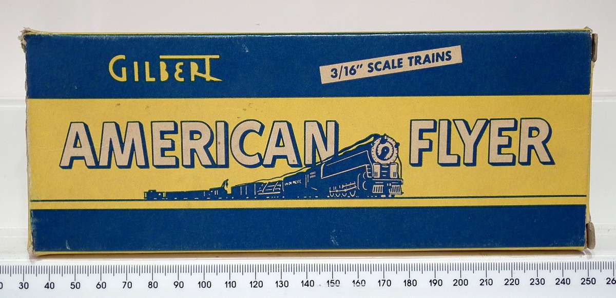 AMERICAN FLYER S:  Vintage 977 Action Caboose in Excellent Boxed condition(USA)
