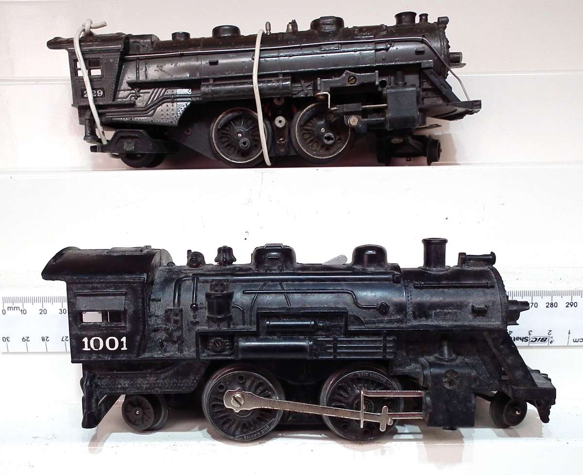 LIONEL O:  Vintage Steam Locos in SCRAP Condition for Parts or Repair(USA)
