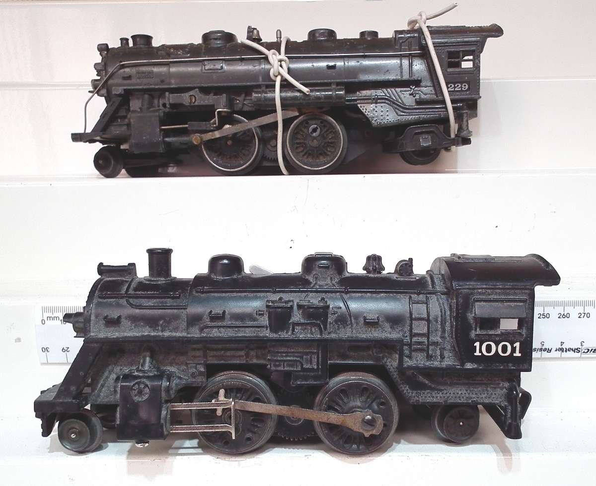 LIONEL O:  Vintage Steam Locos in SCRAP Condition for Parts or Repair(USA)