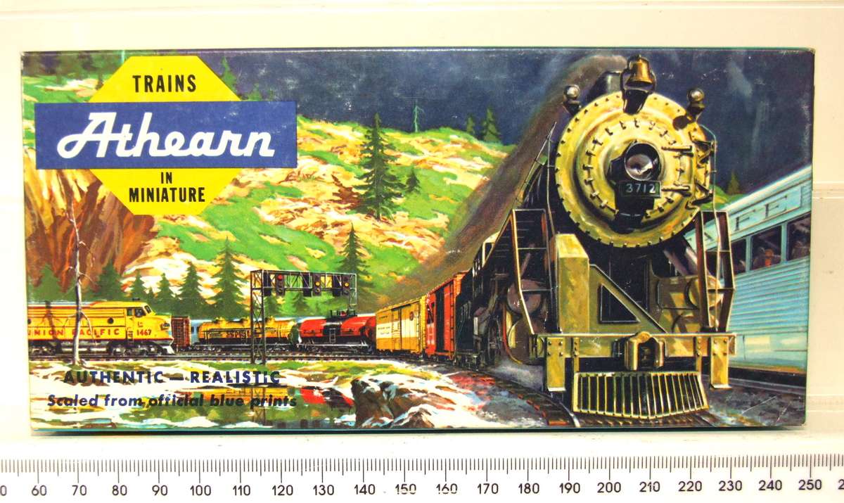 ATHEARN HO: VERGINIA 37' R/S Hopper(5446) in New Old Stock Boxed condition.(USA)