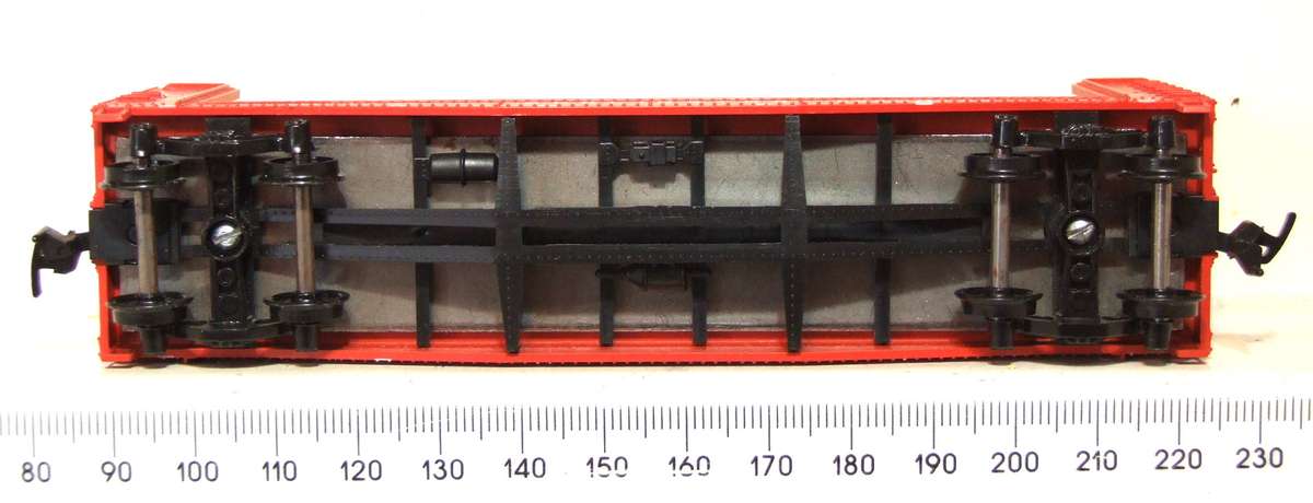 ATHEARN HO: CB&Q Pulpwood Car(1452) in New Old Stock Boxed condition.(USA)