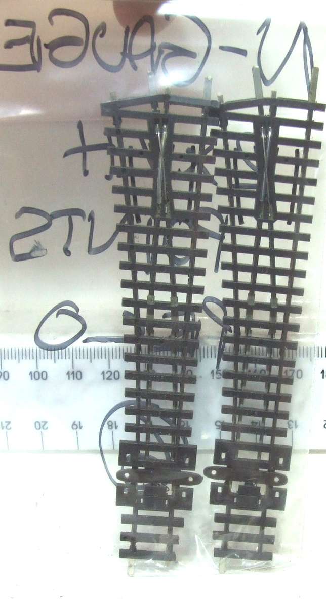 PECO N: These Nickel Silver Points 2x LH are up for Auction in GOOD Used Condition.(England)