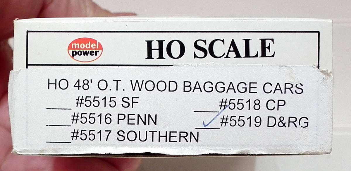 MODEL POWER HO:  Old Timer Passenger Coach in NEW Boxed condition.