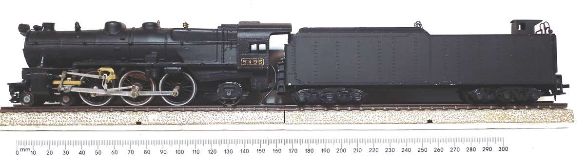 BOWSER HO: PRR K-4 Pacific  4-6-2 Steam Loco with Tender in Good Running, Boxed Condition.(USA)