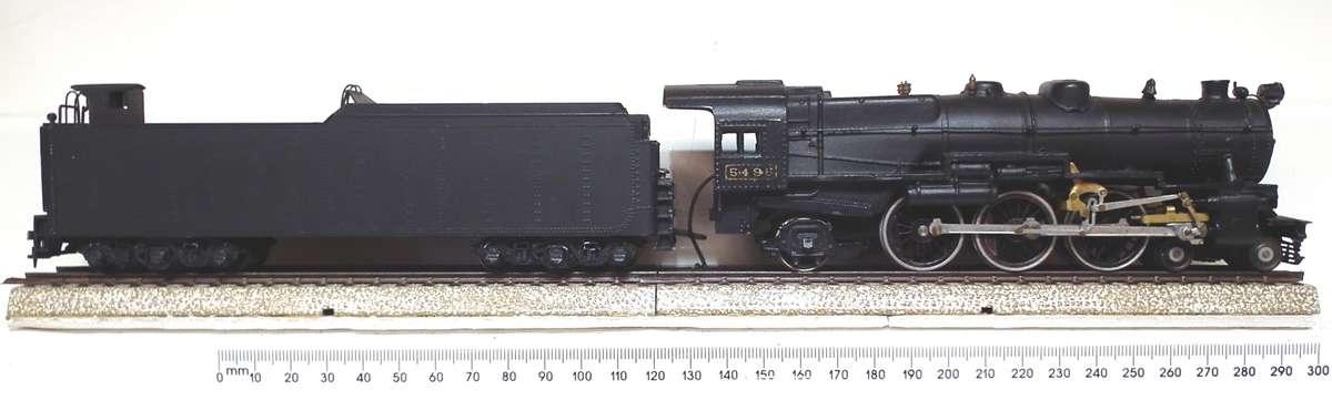 BOWSER HO: PRR K-4 Pacific  4-6-2 Steam Loco with Tender in Good Running, Boxed Condition.(USA)