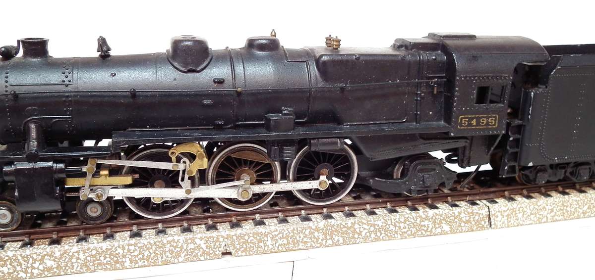 BOWSER HO: PRR K-4 Pacific  4-6-2 Steam Loco with Tender in Good Running, Boxed Condition.(USA)
