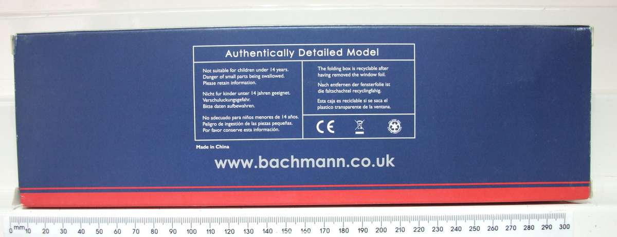 BACHMANN OO: Vintage GWR Brake Composite Coach Mint in Box condition.
