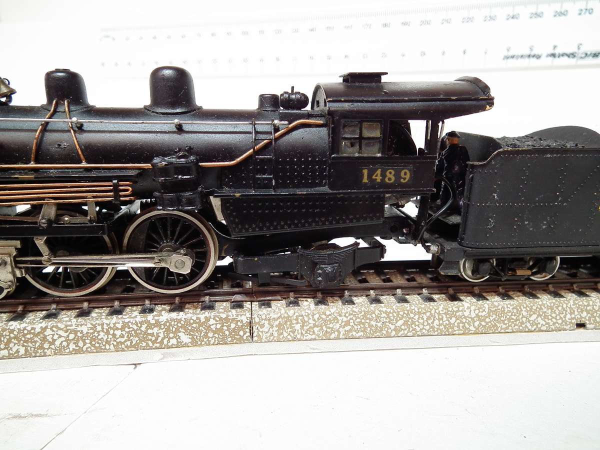 TENSHODO HO: Detailed Brass 4-4-2 SARR Steam Loco with Tender in Good Running Condition.(Japan)