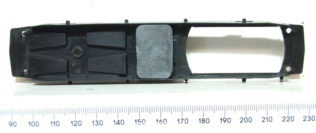 LIMA HO: SAR Power E5 Locomotive Chassis in Good condition for Parts.(Italy)