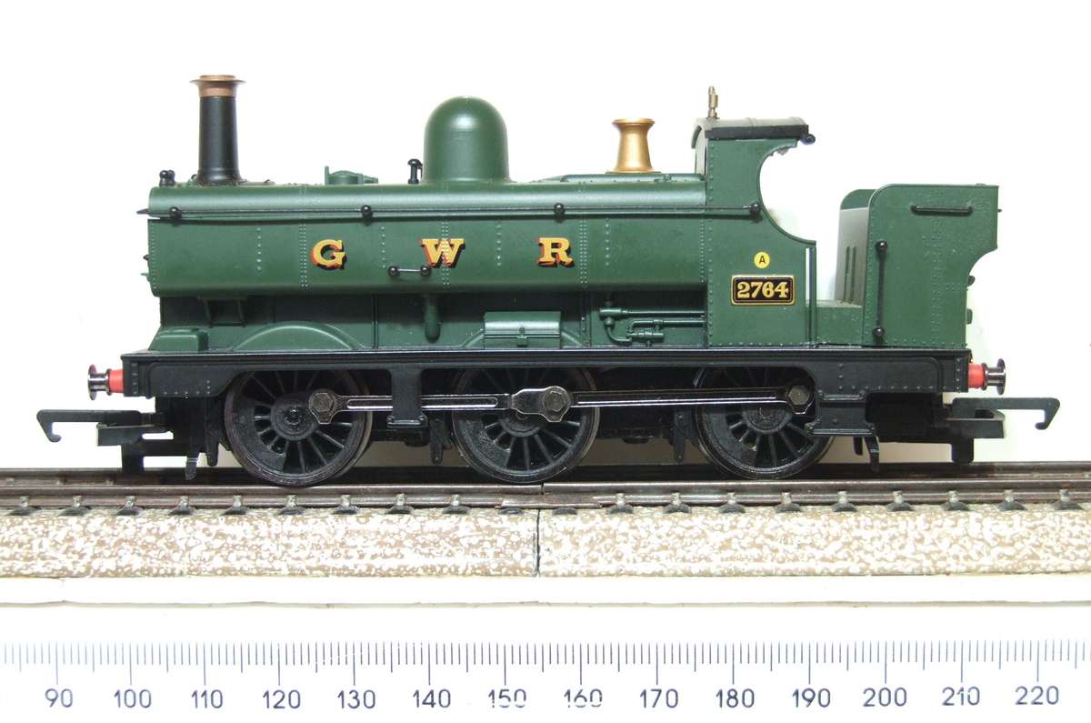 HORNBY OO: Vintage 0-6-0 "GWR" Tank Steam Locomotive(2764) in Very Good Running, Unboxed Condition.