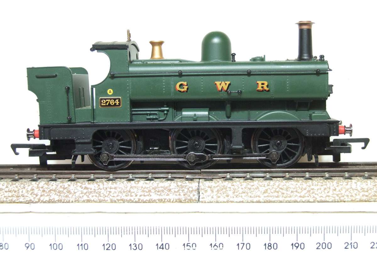 HORNBY OO: Vintage 0-6-0 "GWR" Tank Steam Locomotive(2764) in Very Good Running, Unboxed Condition.