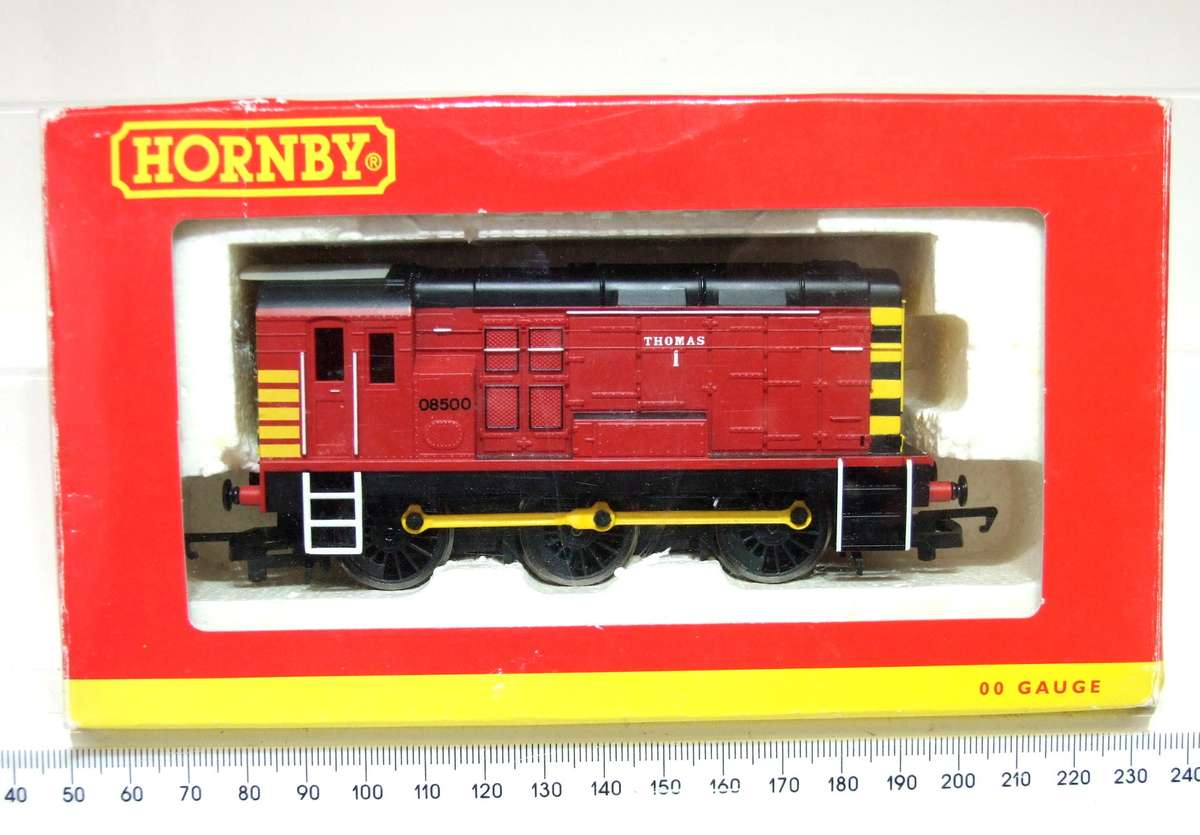 HORNBY OO: Vintage "THOMAS "  Diesel Locomotive(08500) in Like New Running, boxed Condition.