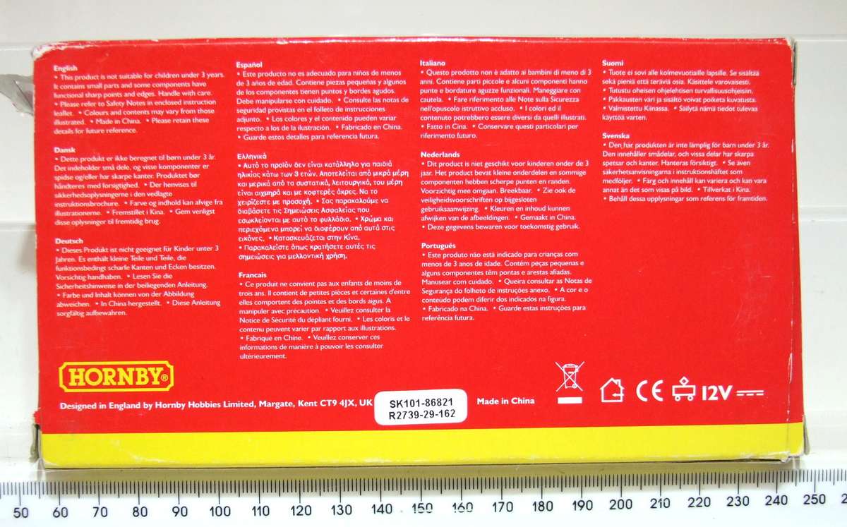 HORNBY OO: Vintage "THOMAS "  Diesel Locomotive(08500) in Like New Running, boxed Condition.