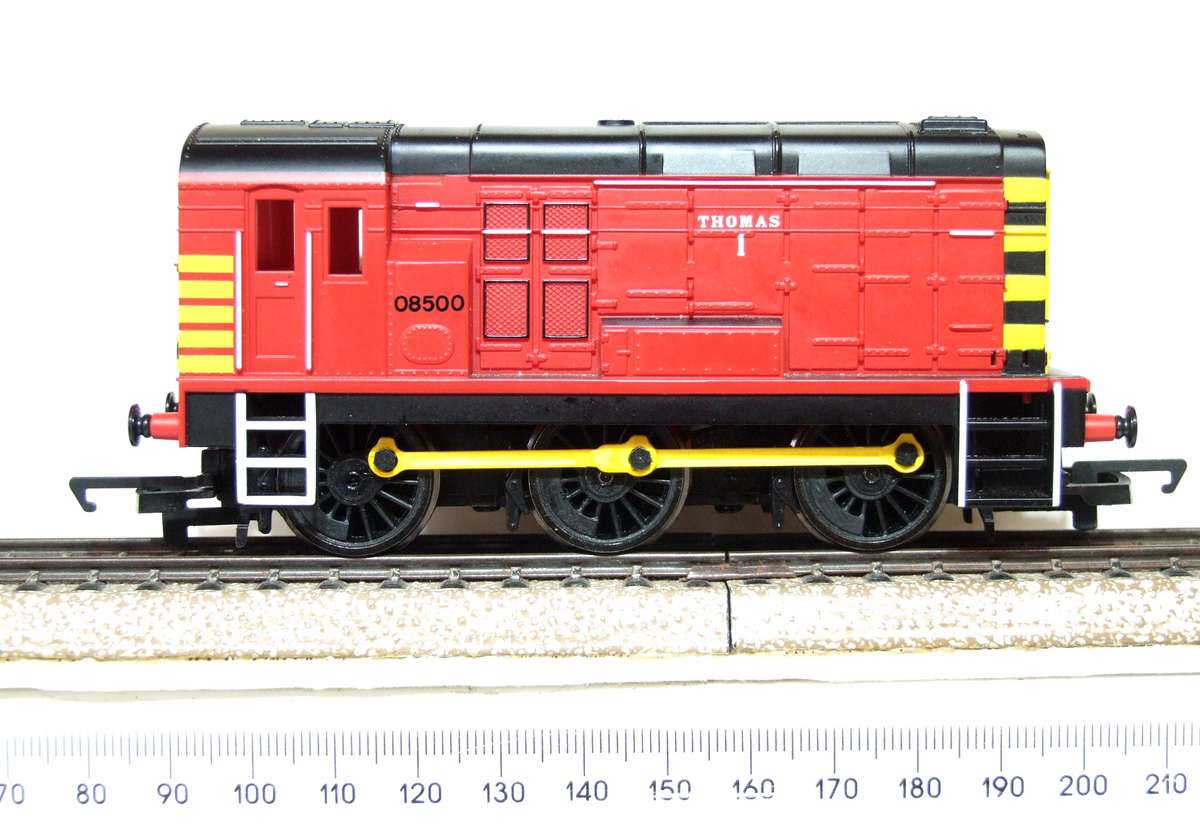 HORNBY OO: Vintage "THOMAS "  Diesel Locomotive(08500) in Like New Running, boxed Condition.