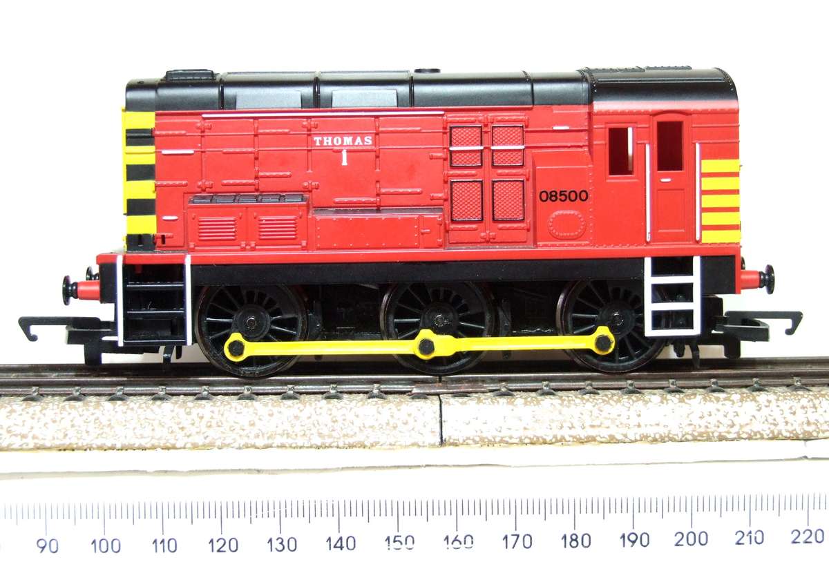 HORNBY OO: Vintage "THOMAS "  Diesel Locomotive(08500) in Like New Running, boxed Condition.