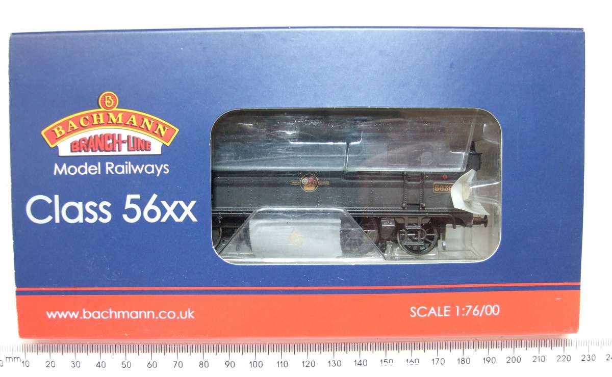 BACHMANN OO: Vintage Class 56XX Tank Steam Locomotive(5639) in Like New Running, boxed Condition.