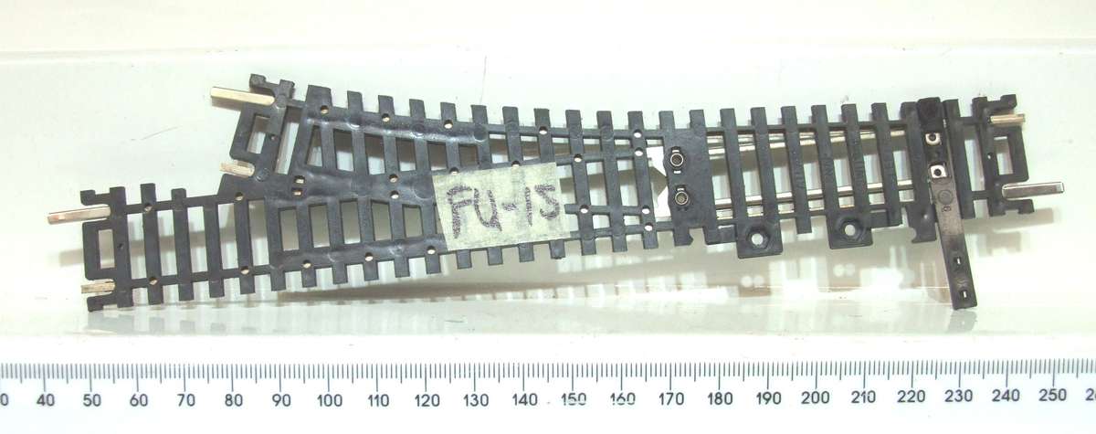 ATLAS HO: This Nickel Silver L-hand Manual Point is in Good Used Condition.(England)