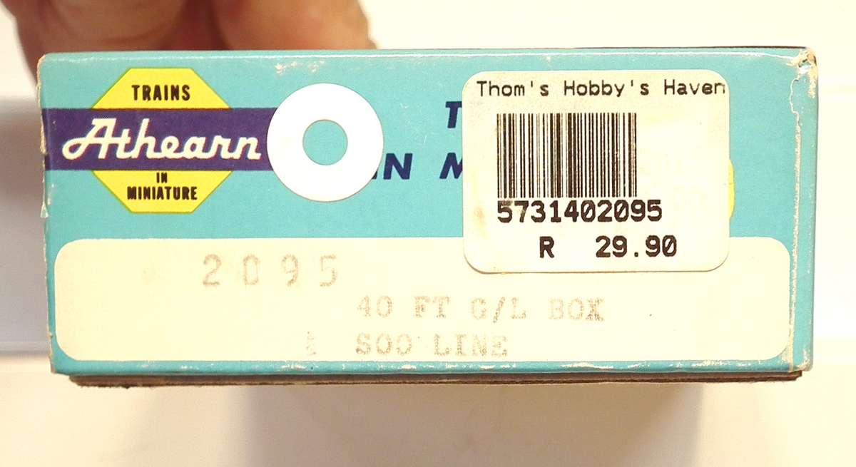 ATHEARN HO: UP 40' Gondola in New Old Stock Boxed condition.(USA)