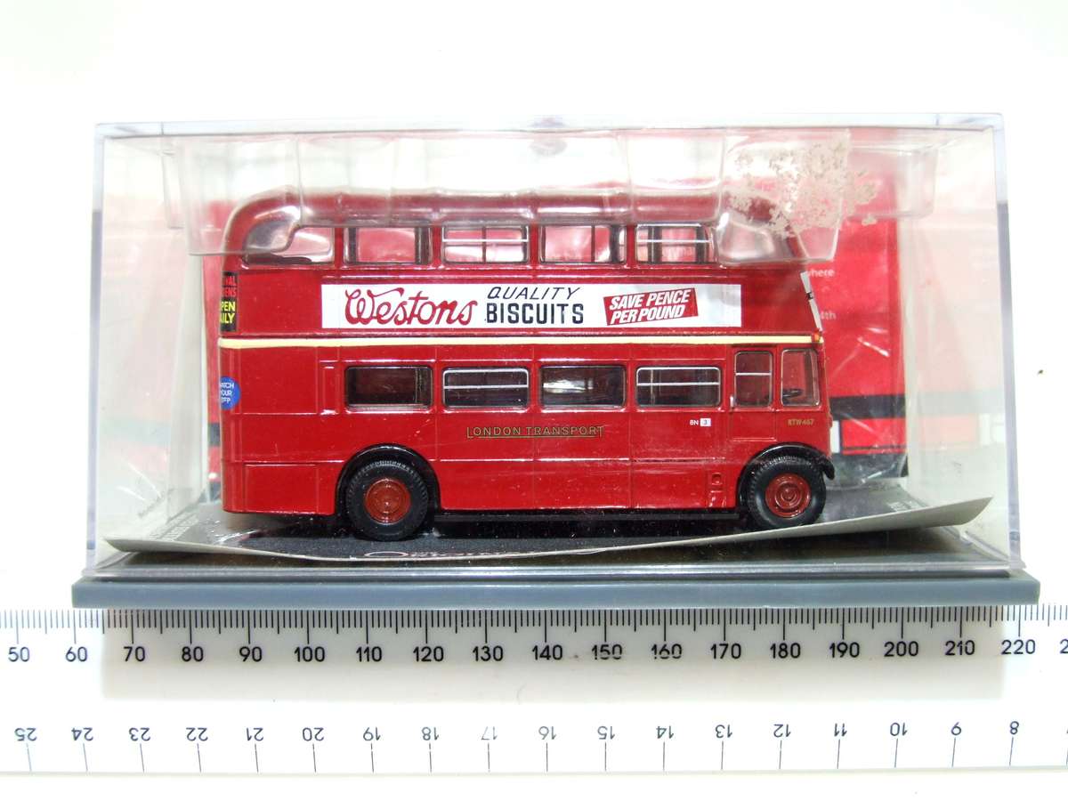 CORGI OO: All Metal OM41701 RTW Bus in Good Boxed Condition.