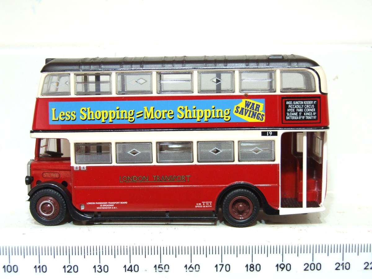 EFE OO: All Metal Leyland TDI Plymouth Bus in NEW Boxed Condition.