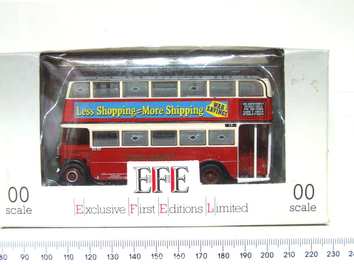 EFE OO: All Metal Leyland TDI Plymouth Bus in NEW Boxed Condition.