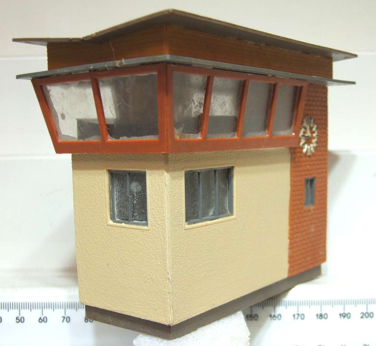 SCENERY HO:  On Auction is this European Style Plastic Signal Tower in Good Used Condition.