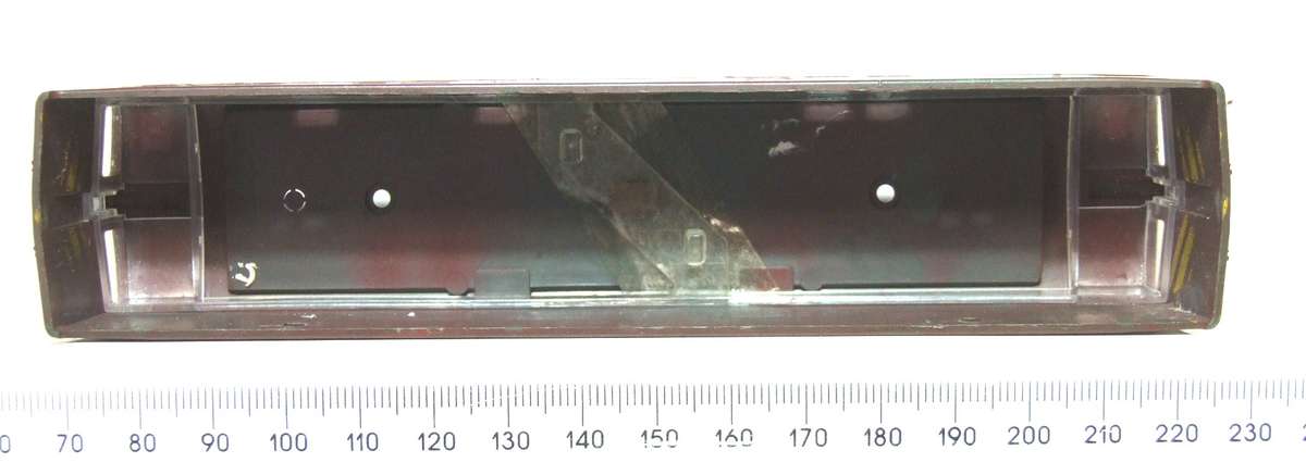 LIMA HO: Brown SAR `Trans Karoo` E5 Loco Body in Fair condition for Parts or Repair.(Italy)