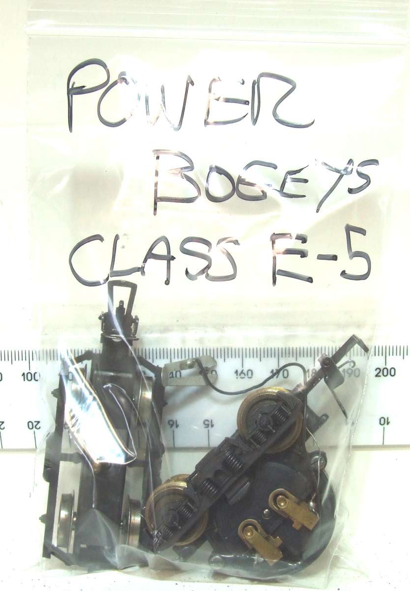 LIMA HO: SAR E5  Loco Power Bogeys  in Good Condition for Parts.(Italy)