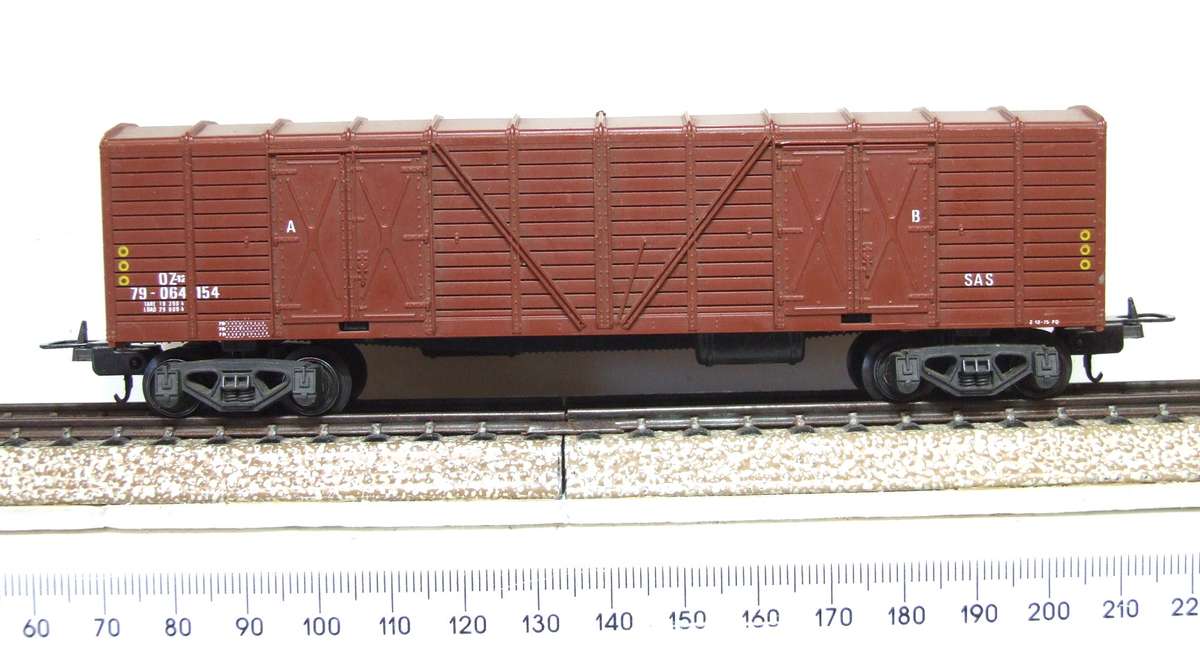 LIMA HO: SAR Brown OZ Wagon in Very Good Un-Boxed, Used Condition (Italy)