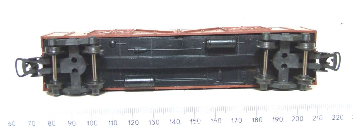 LIMA HO: SAR Brown OZ Wagon in Very Good Un-Boxed, Used Condition (Italy)