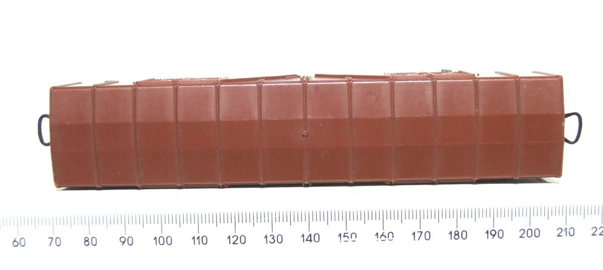 LIMA HO: SAR Brown OZ Wagon in Very Good Un-Boxed, Used Condition (Italy)