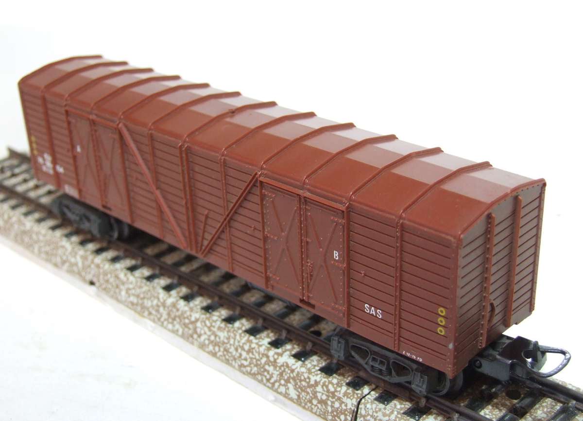 LIMA HO: SAR Brown OZ Wagon in Very Good Un-Boxed, Used Condition (Italy)