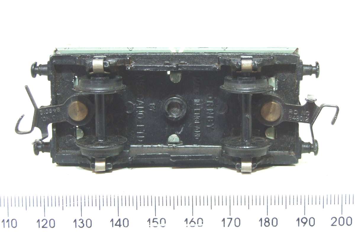 HORNBY DUBLO OO: Vintage English All Metal Freight Car in Good Un-Boxed condition(England)