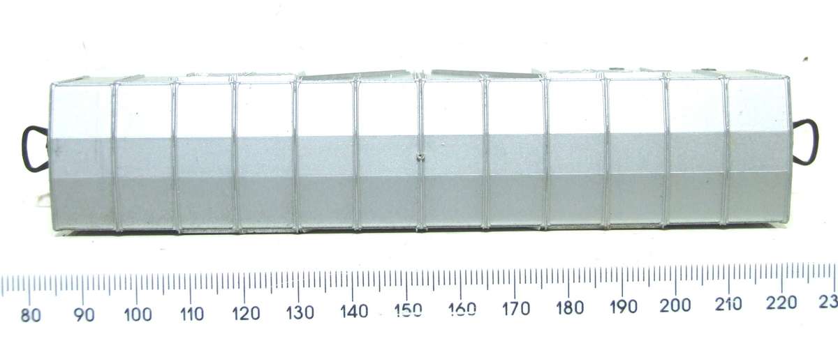 LIMA HO: SAR Silver OZ Wagon in Very Good Un-Boxed, Used Condition (Italy)