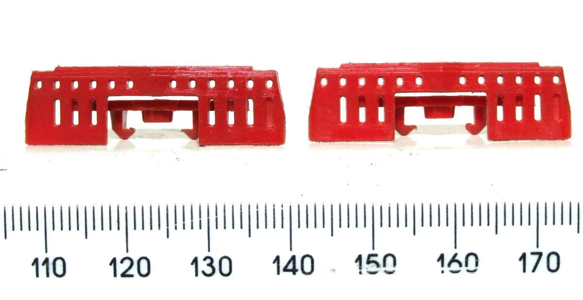 LIMA HO: SAR E5 `Trans Karoo` Locomotive cowcatchers in Good un-boxed condition for Parts.(Italy)