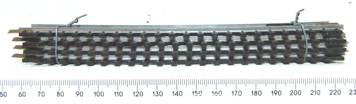 LIMA HO: 2x Pairs of Compensation Steel Track in Fair Used un-boxed condition.(Italy))