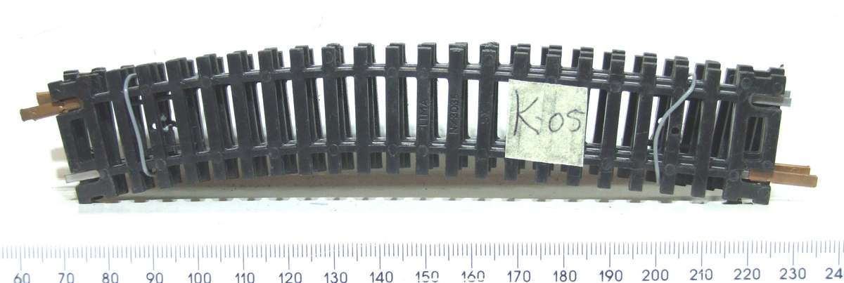 LIMA HO: 2x Pairs of Compensation Steel Track in Fair Used un-boxed condition.(Italy))